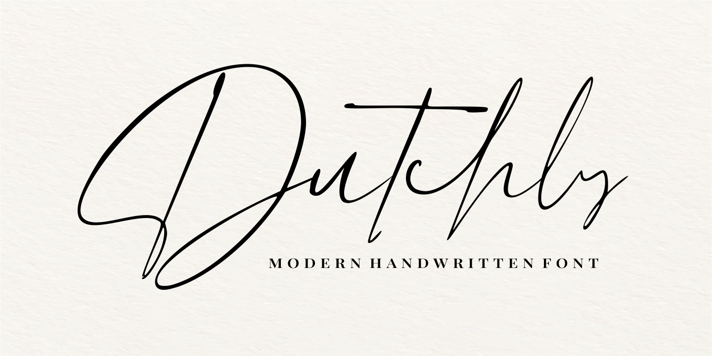 Font Dutchly